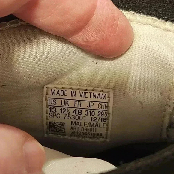 adidas Adizero Men's Cleats Size 13 Black/White‎ Writing Gold Three Stripe Life - Picture 3 of 14